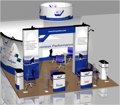 Professional exhibition display design