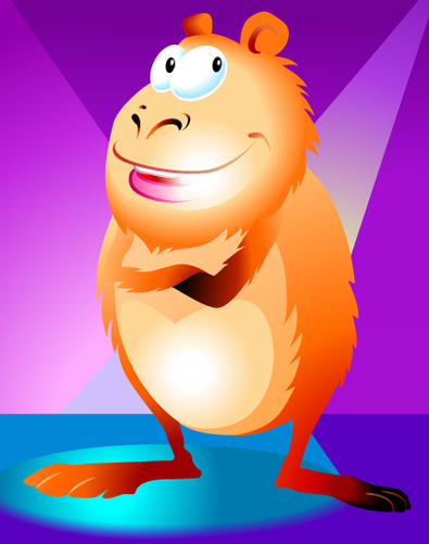 animal cartoon book publication Illustrations samples