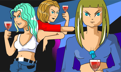 japanese style Illustrations London samples