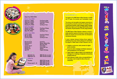 Nursery School Brochure Designs portfolios