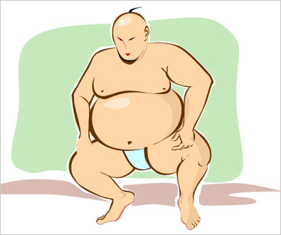 Sumo Sports digital Illustrations samples