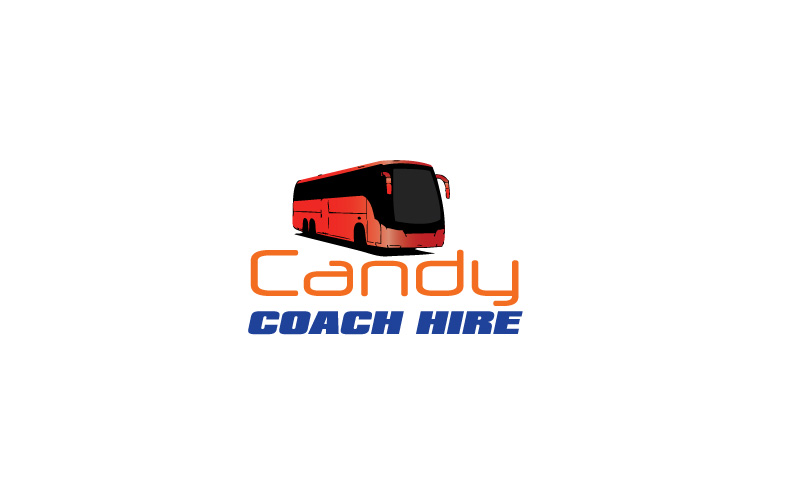 Coach Hire Logo Design