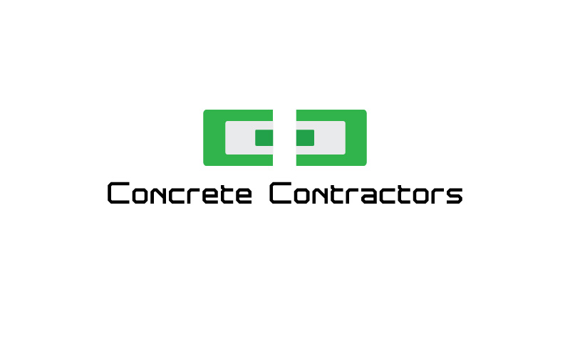 Concrete Contractors Logo Design