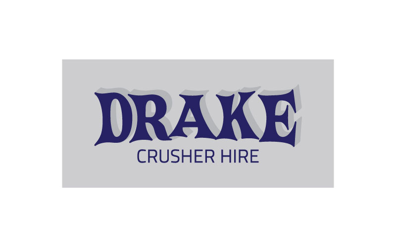 Crusher Hire Logo Design