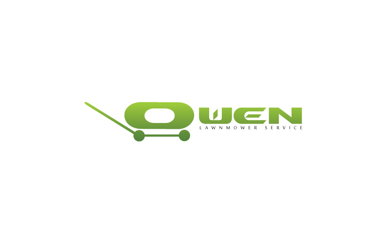 Lawnmower Service Logo Design