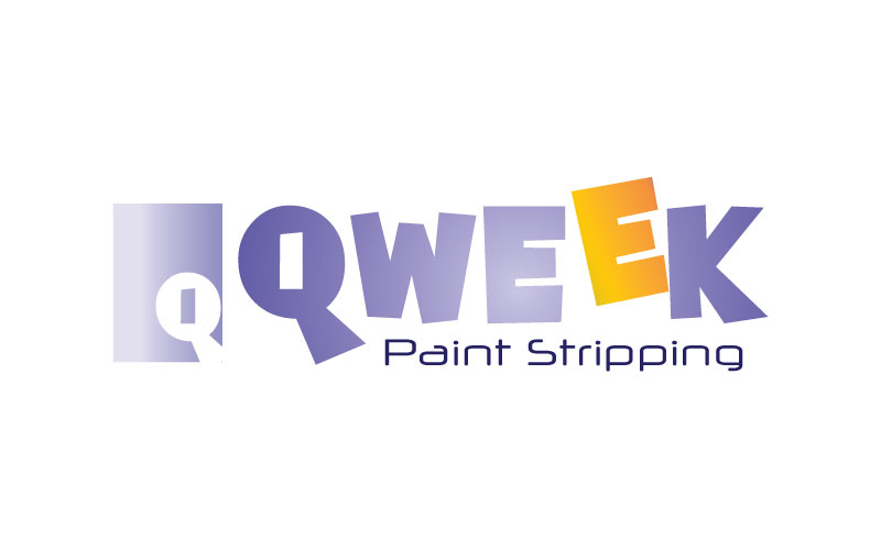 Paint Stripping Logo Design