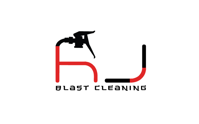 Blast Cleaning Logo Design