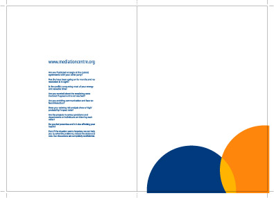 Corporate business folder design