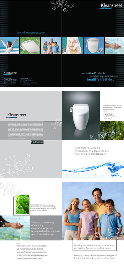 kleanstreet Broucher Design