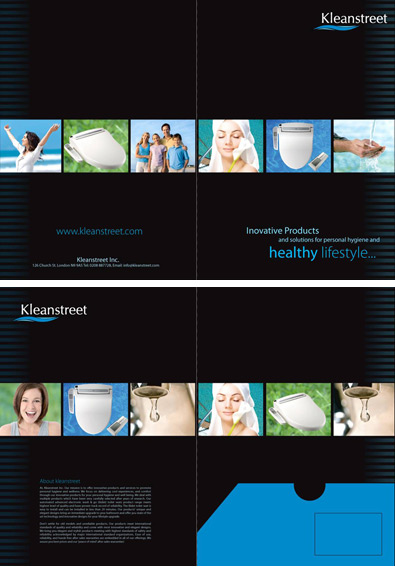 klean street presentation folder