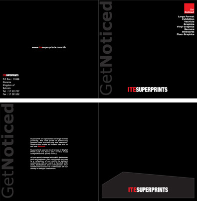 ite superprint presentation folders