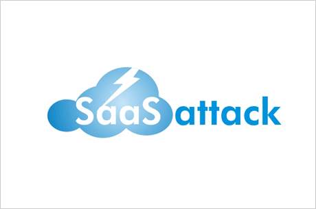 saas attack logo design