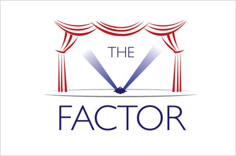 factor logo design