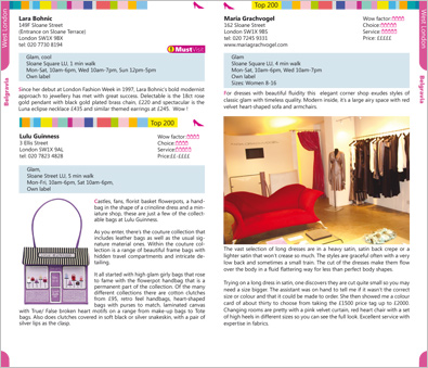 Fashion Review Book Design 