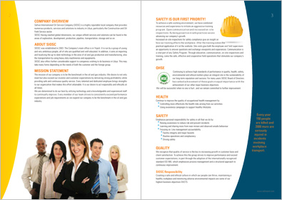 Oil Company Brochure Design 