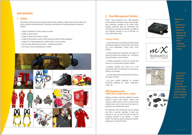 Oil Company Brochure Design 