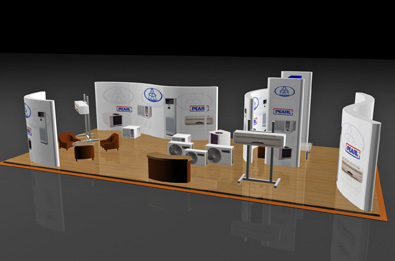 Exhibit booth design