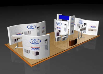 Exhibit booth design
