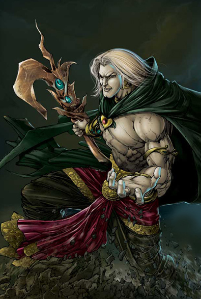 Fantasy Book Illustration