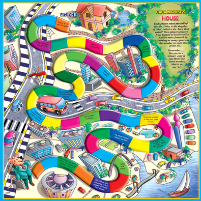 Board Game Illustrations