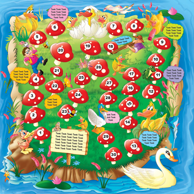 Board Game Illustrations