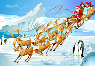 Christmas Book Illustration