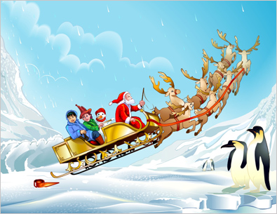 Christmas Book Illustration