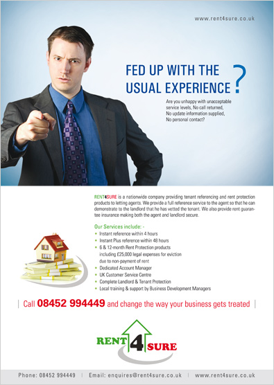 Property advertising design