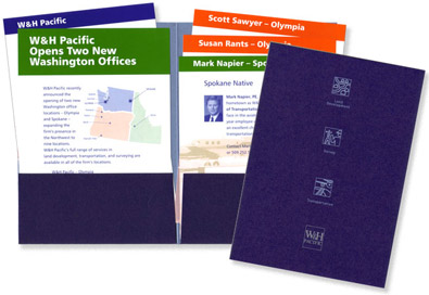 Insert and folder Designs samples