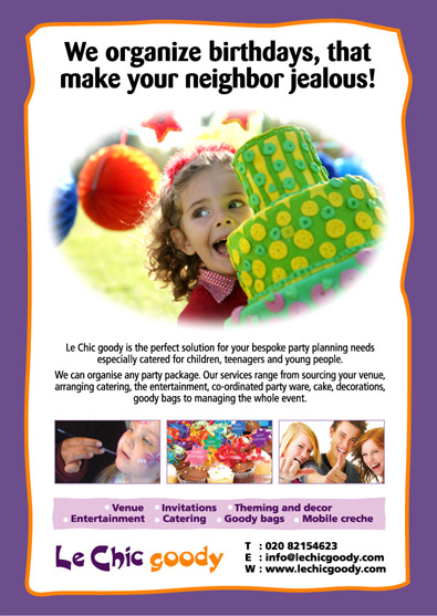 party press AD design