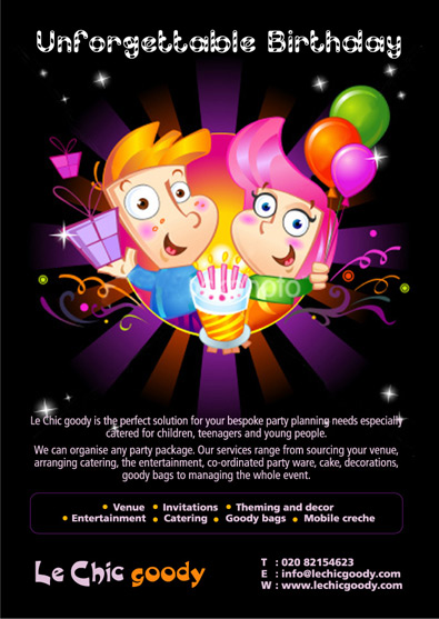 party press AD design