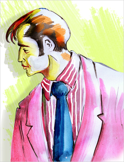 Manual painting fashion illustrations