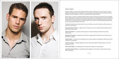 Fitness Company Brochure Design 
