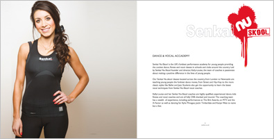 Fitness Company Brochure Design 