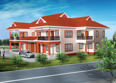 Villa Rendering
