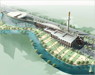 Sports Centre Rendering