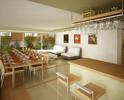 Living Room Rendering