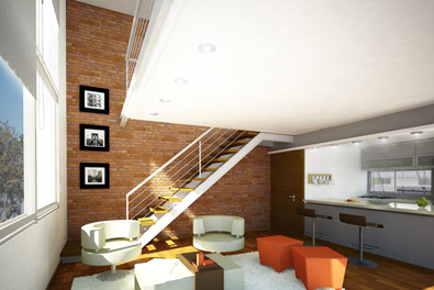 Living Room Rendering