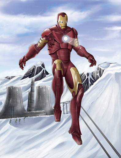 Superhero Book Illustrations