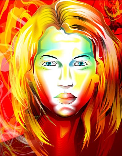 Digital fashion illustration