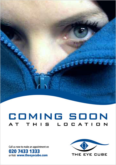 Opticians Poster Design