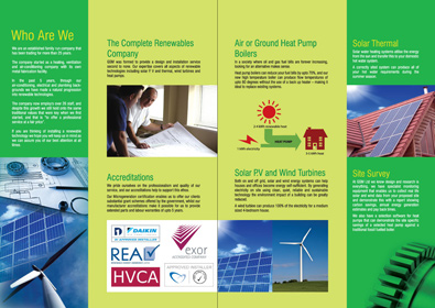 Folded Leaflets Design