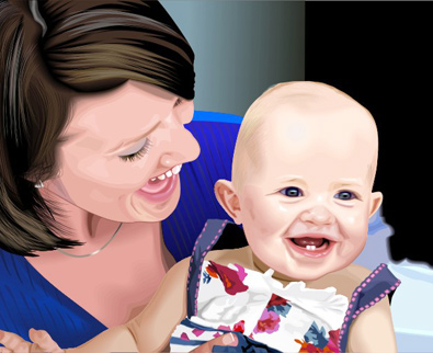 Family caricature